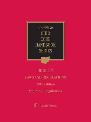 cover image of Ohio EPA Laws and Regulations